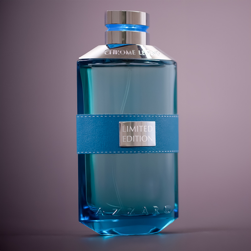 Tone-on-tone aluminum sign on recycled leather with imitation stitching print.